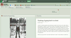 Desktop Screenshot of mivion.deviantart.com