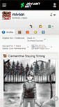 Mobile Screenshot of mivion.deviantart.com