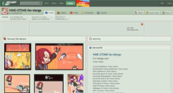 Desktop Screenshot of hime-otome-fan-manga.deviantart.com