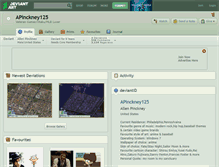 Tablet Screenshot of apinckney125.deviantart.com