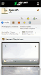 Mobile Screenshot of 3pac-85.deviantart.com