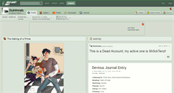 Desktop Screenshot of duinimrais.deviantart.com