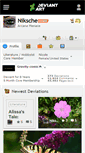 Mobile Screenshot of niksche.deviantart.com