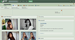 Desktop Screenshot of mymelodies.deviantart.com