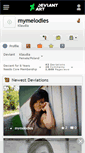 Mobile Screenshot of mymelodies.deviantart.com