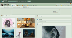 Desktop Screenshot of churichu.deviantart.com