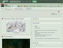Tablet Screenshot of nzso.deviantart.com