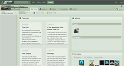 Desktop Screenshot of fiftywordfiction.deviantart.com