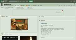 Desktop Screenshot of guggenheim.deviantart.com