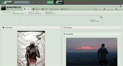 Desktop Screenshot of burnchrist69.deviantart.com