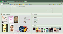 Desktop Screenshot of memoo-js2.deviantart.com