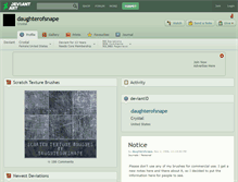 Tablet Screenshot of daughterofsnape.deviantart.com