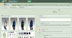 Desktop Screenshot of criz.deviantart.com