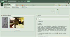 Desktop Screenshot of justinskipp.deviantart.com