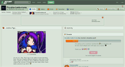 Desktop Screenshot of fry-plus-leela-4-eva.deviantart.com