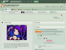 Tablet Screenshot of fry-plus-leela-4-eva.deviantart.com