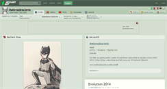 Desktop Screenshot of mattmadeacomic.deviantart.com