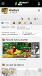 Mobile Screenshot of khalfani.deviantart.com