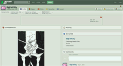 Desktop Screenshot of bigfatkitty.deviantart.com
