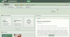 Desktop Screenshot of magarcat.deviantart.com