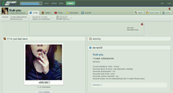 Desktop Screenshot of fcuk-you.deviantart.com