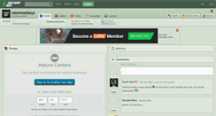 Desktop Screenshot of neonmonkeys.deviantart.com
