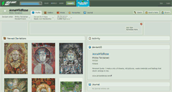 Desktop Screenshot of annawildrose.deviantart.com