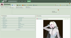 Desktop Screenshot of lilylionheart.deviantart.com