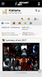 Mobile Screenshot of klabiama.deviantart.com
