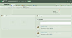 Desktop Screenshot of olaughter.deviantart.com