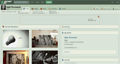 Desktop Screenshot of matt-townsend.deviantart.com