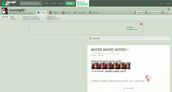 Desktop Screenshot of mooning321.deviantart.com