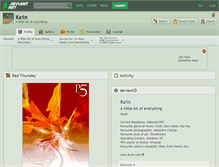 Tablet Screenshot of ka1n.deviantart.com