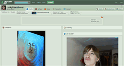 Desktop Screenshot of luckylizardlover.deviantart.com