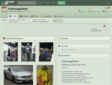 Tablet Screenshot of fallenangelaltair.deviantart.com