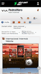 Mobile Screenshot of pedrolifero.deviantart.com