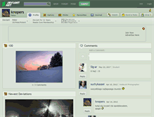 Tablet Screenshot of knopers.deviantart.com