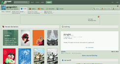 Desktop Screenshot of gongonlit21.deviantart.com