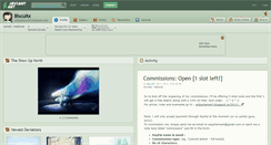 Desktop Screenshot of biscuitx.deviantart.com