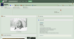 Desktop Screenshot of dadster.deviantart.com