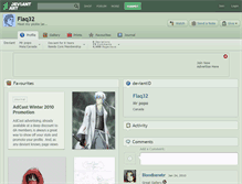 Tablet Screenshot of flaq32.deviantart.com
