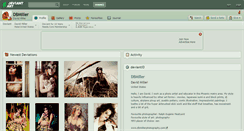 Desktop Screenshot of dbmiller.deviantart.com