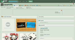 Desktop Screenshot of manuarts3000.deviantart.com