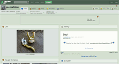 Desktop Screenshot of geeekalicious.deviantart.com