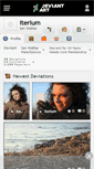 Mobile Screenshot of iterium.deviantart.com