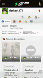 Mobile Screenshot of darkart171.deviantart.com