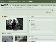 Tablet Screenshot of lily-pop.deviantart.com