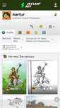 Mobile Screenshot of martur.deviantart.com