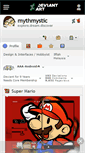 Mobile Screenshot of mythmystic.deviantart.com