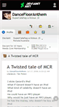 Mobile Screenshot of danceflooranthem.deviantart.com